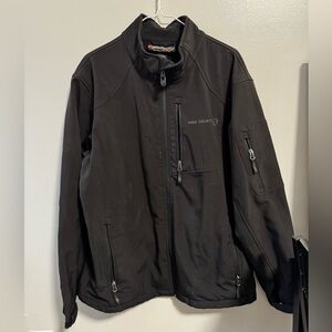 Free Country Black Softshell Performance Jacket